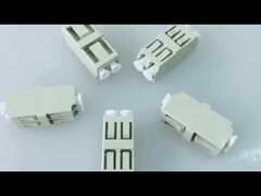 Adaptador de fibra óptica dúplex LC